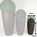 033-430 Tall Clay Fibre Planter Pot