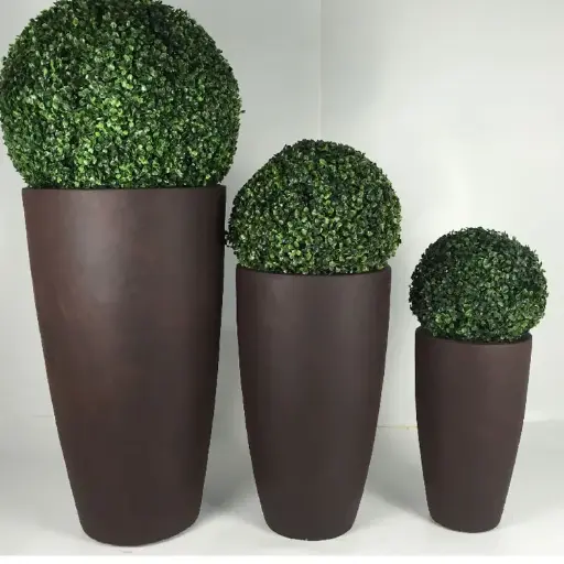 [QG-033] 033 3 Piece Large Planter Pot Set